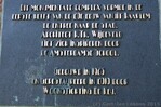 Plaquette in verband met de renovatie, dank aan De Key!
<br/>
Gert-Jan Lobbes, 2015